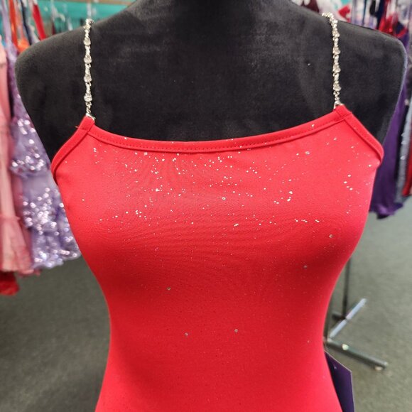 Baylee Size 4 Red Stretch Mini Short Formal Homecoming Party Dress - Picture 2 of 4